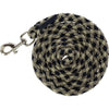 Covalliero Lead Rope SS26 with Carabiner Black/Walnut