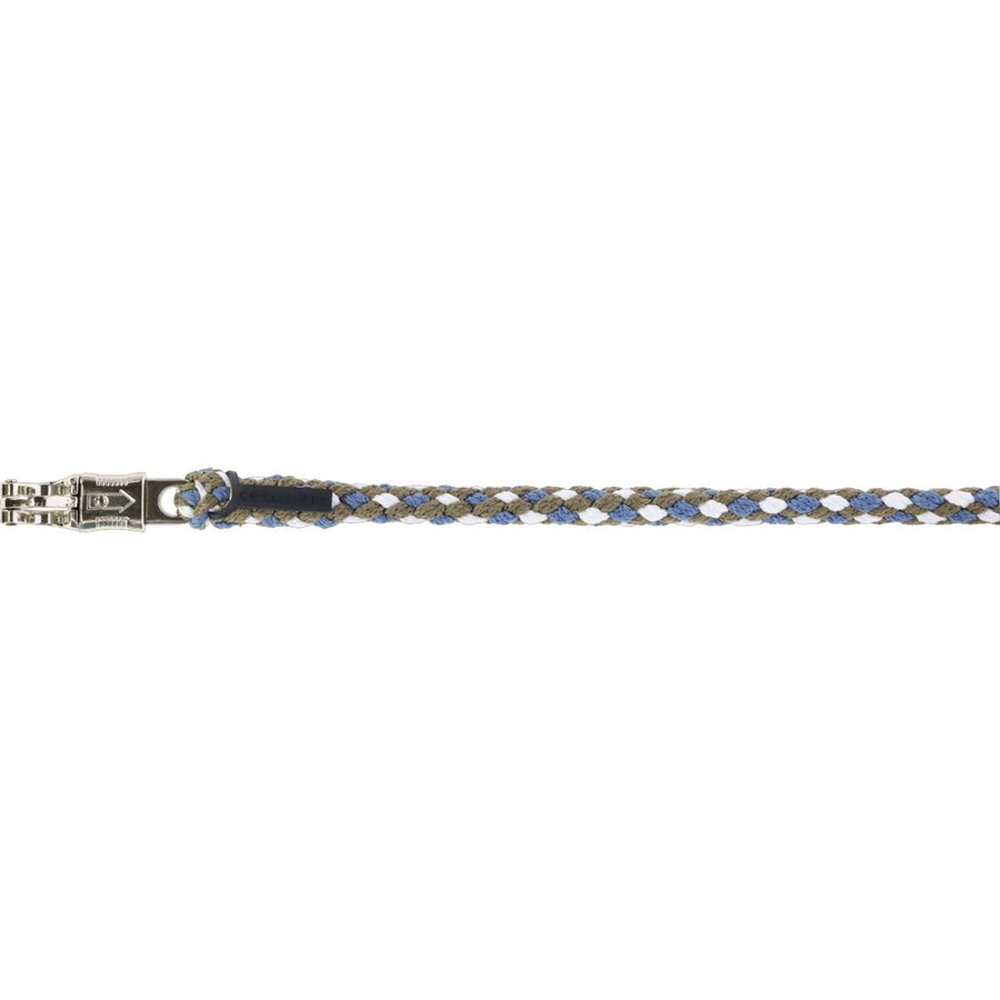 Covalliero Lead Rope SS26 with a Panic Snap Smoked Blue/Walnut