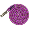 Covalliero Lead Rope SS26 with a Panic Snap Light Berry/Walnut