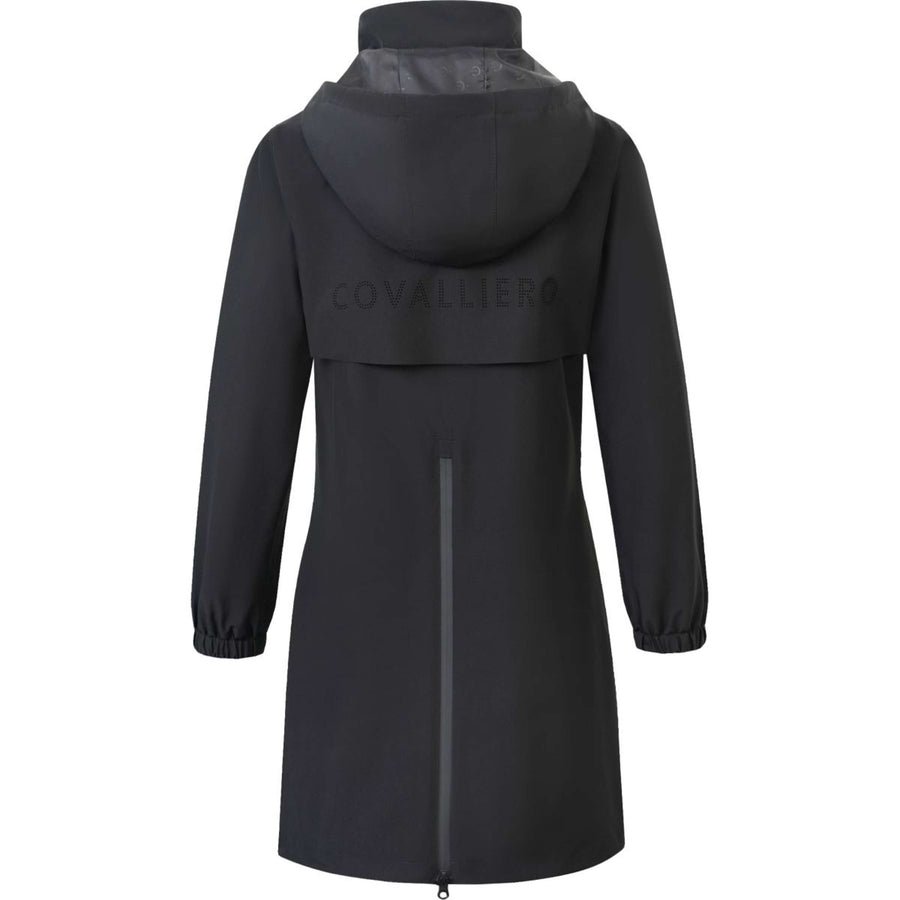 Covalliero Long Raincoat SS26 Children Black