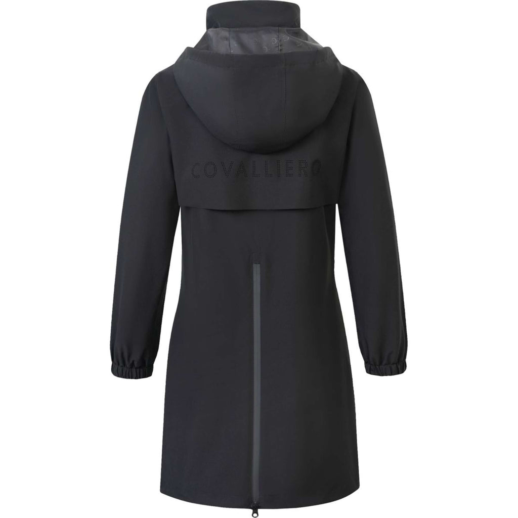 Covalliero Long Raincoat SS26 Children Black