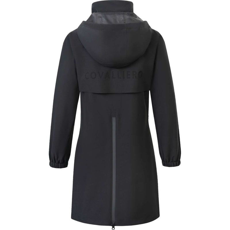 Covalliero Long Raincoat SS26 Children Black