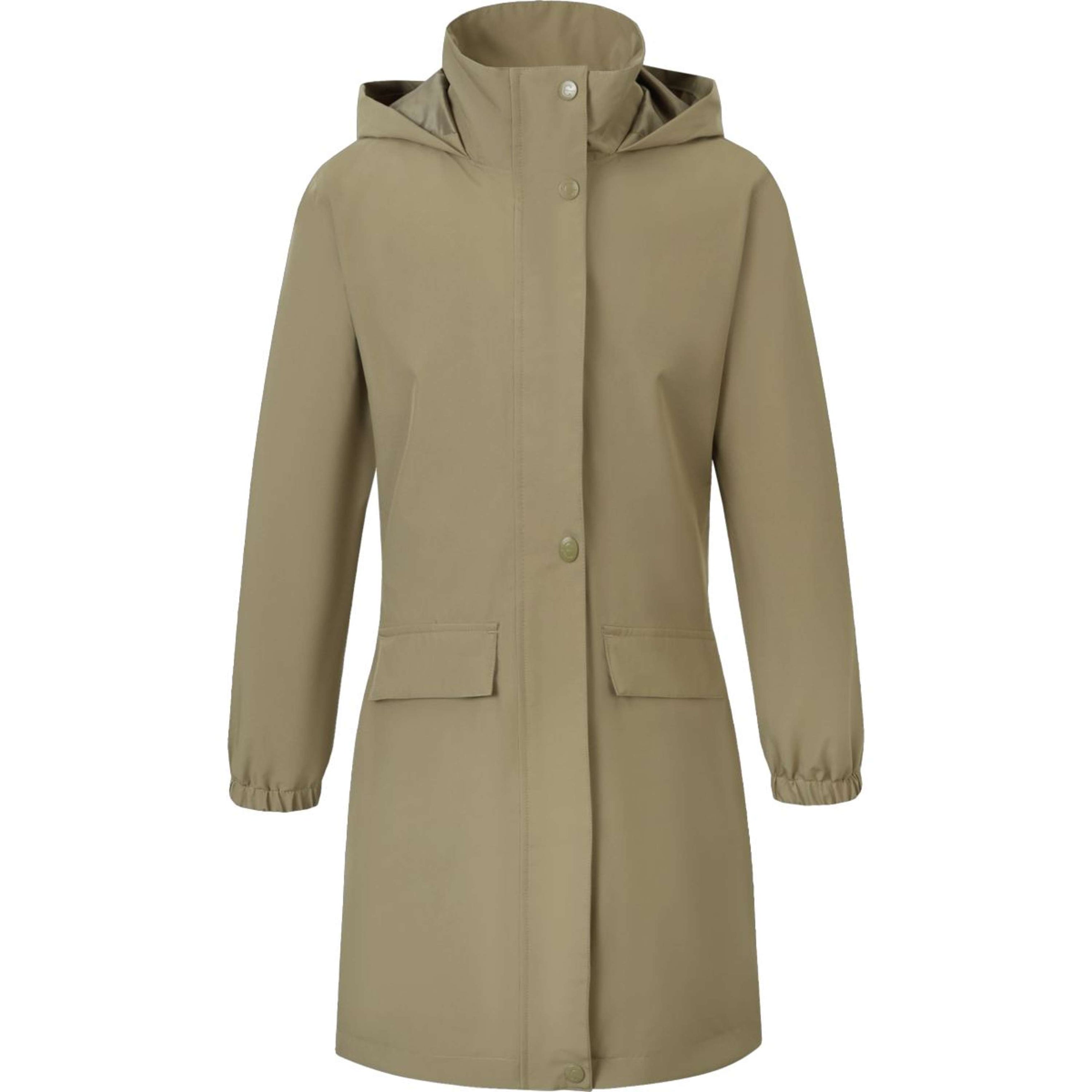 Covalliero Long Raincoat SS26 Children Walnut