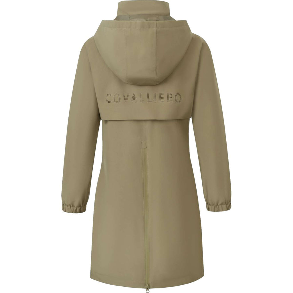 Covalliero Long Raincoat SS26 Children Walnut