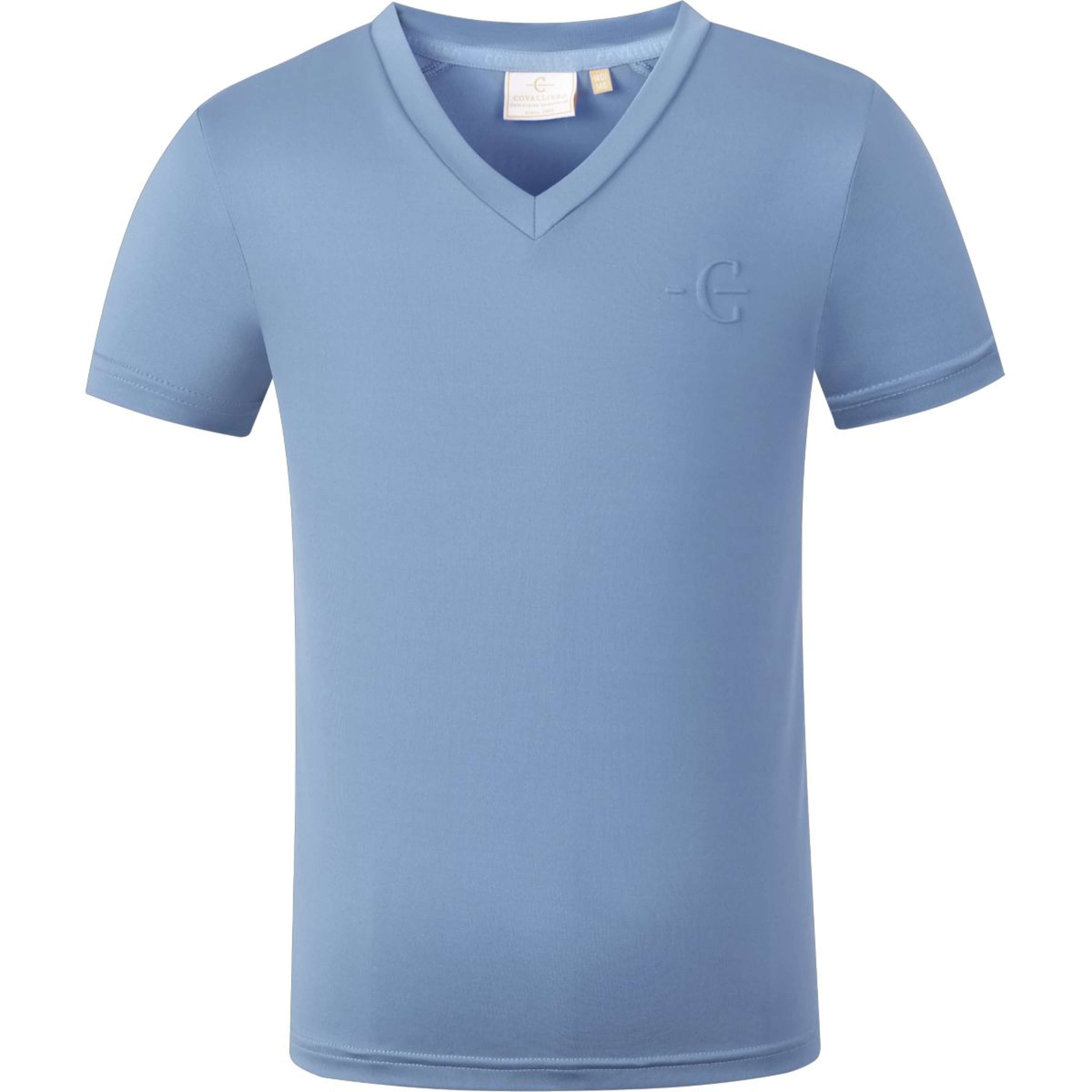 Covalliero T-Shirt SS26 Children Smoked Blue