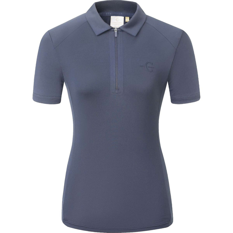 Covalliero Polo SS26 Women Dark Navy
