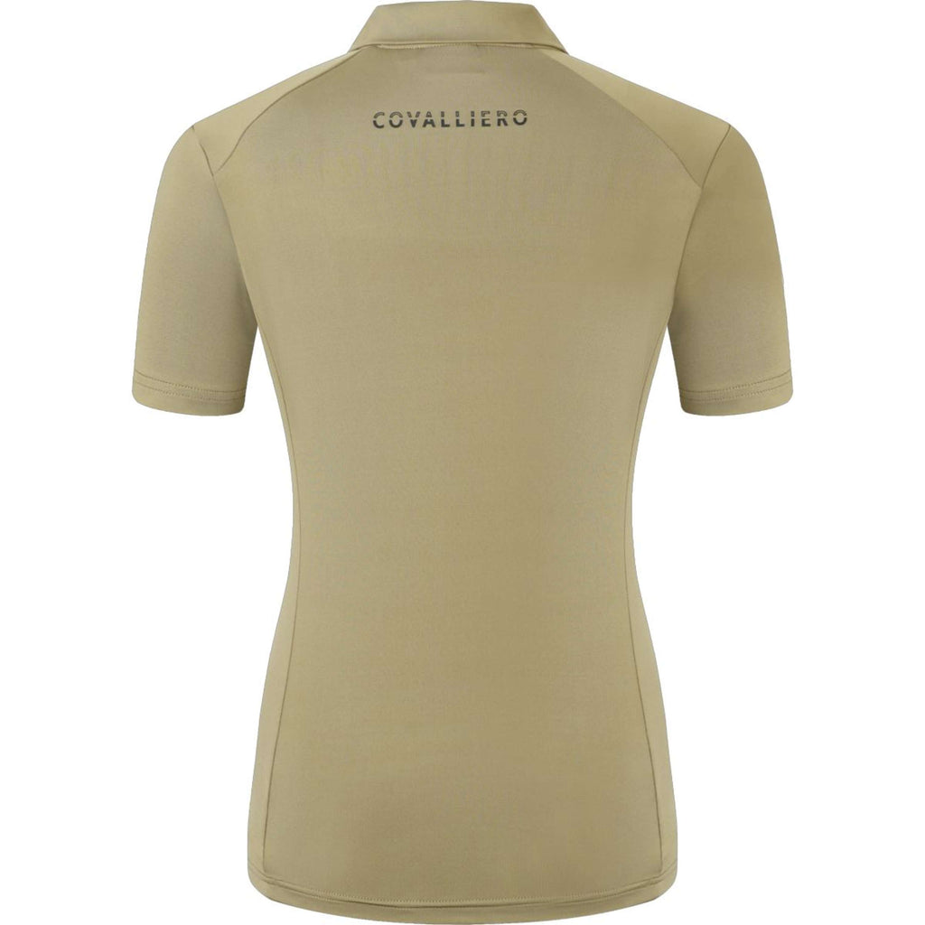 Covalliero Polo SS26 Women Walnut