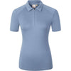 Covalliero Polo SS26 Women Smoked Blue