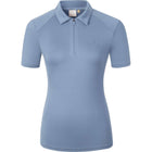 Covalliero Polo SS26 Women Smoked Blue