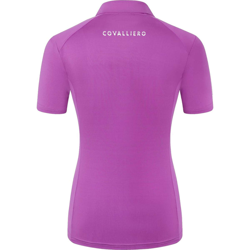 Covalliero Polo SS26 Women Light Berry