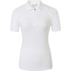 Covalliero Polo SS26 Women White