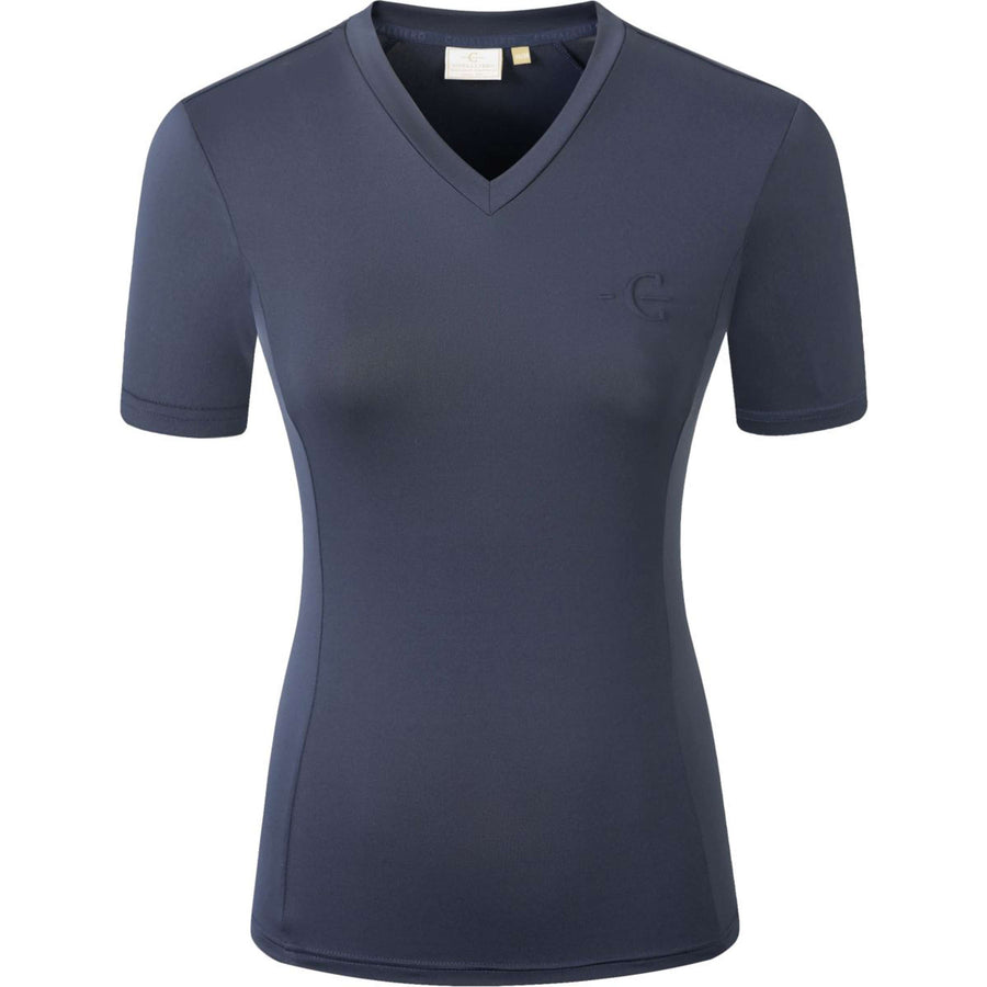 Covalliero T-Shirt SS26 Women Dark Navy