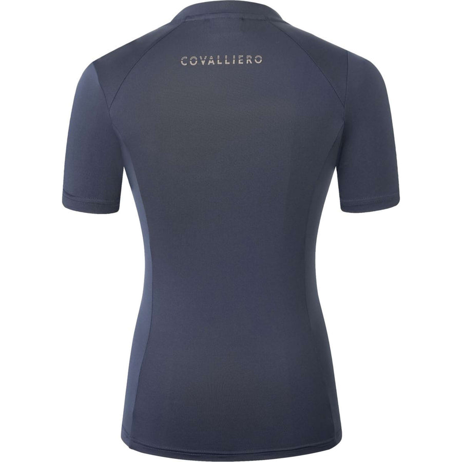 Covalliero T-Shirt SS26 Women Dark Navy