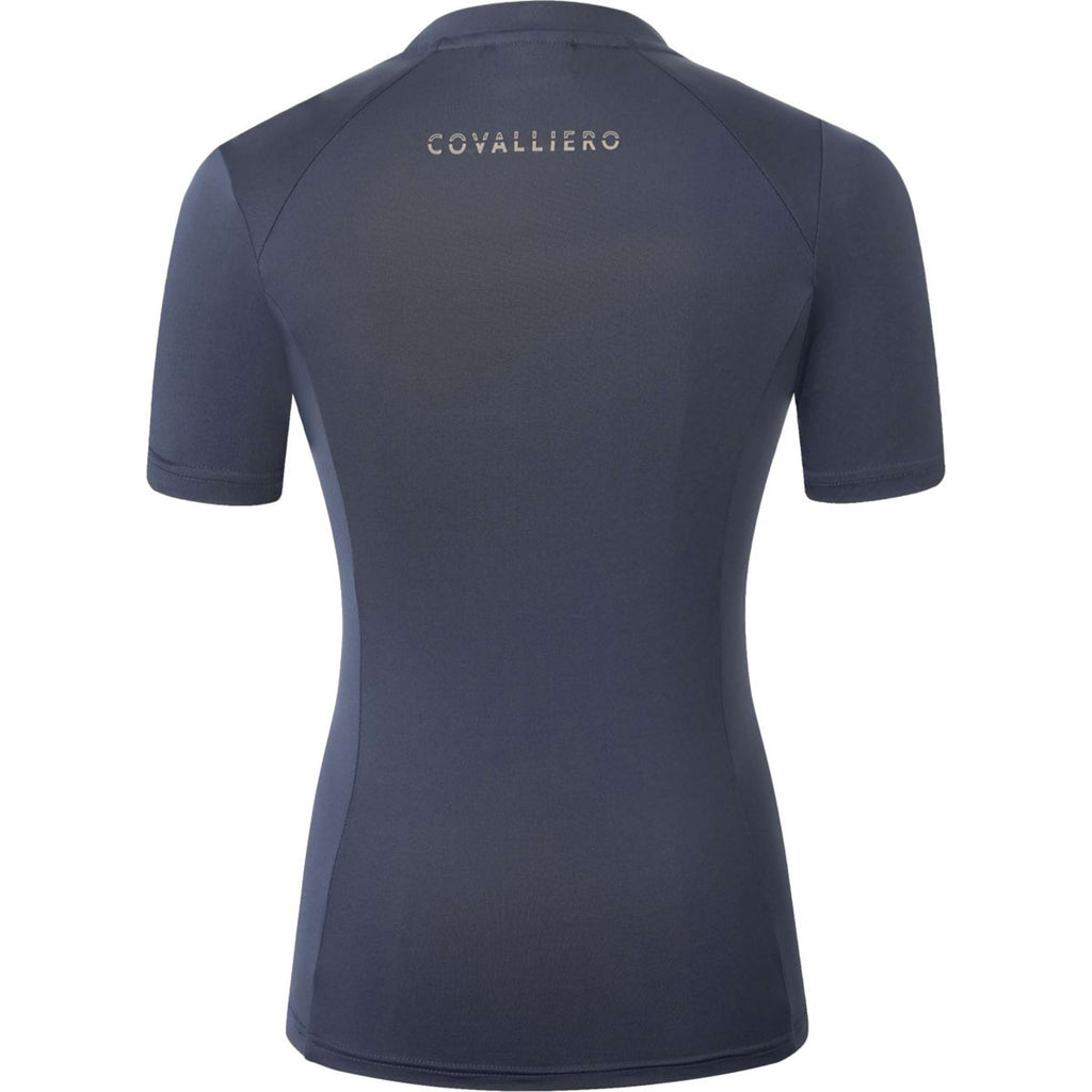 Covalliero T-Shirt SS26 Women Dark Navy