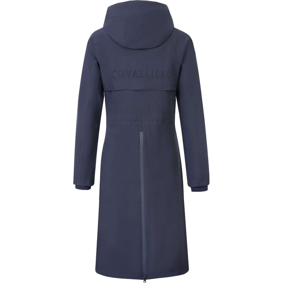 Covalliero Long Raincoat SS26 Women Dark Navy