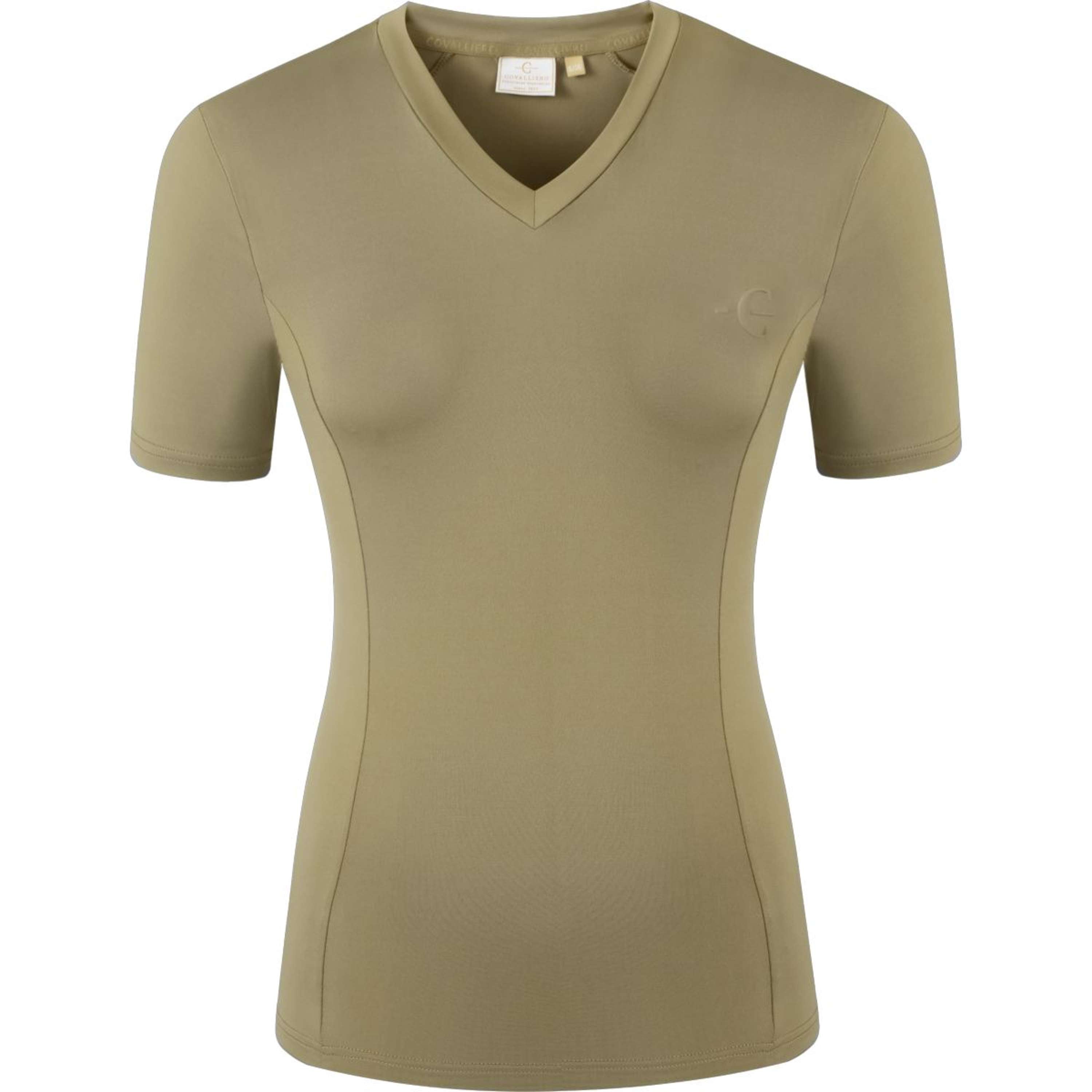 Covalliero T-Shirt SS26 Women Walnut