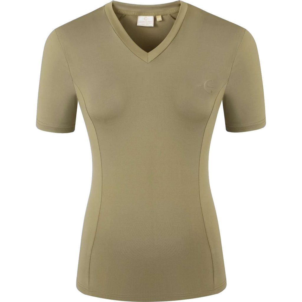 Covalliero T-Shirt SS26 Women Walnut
