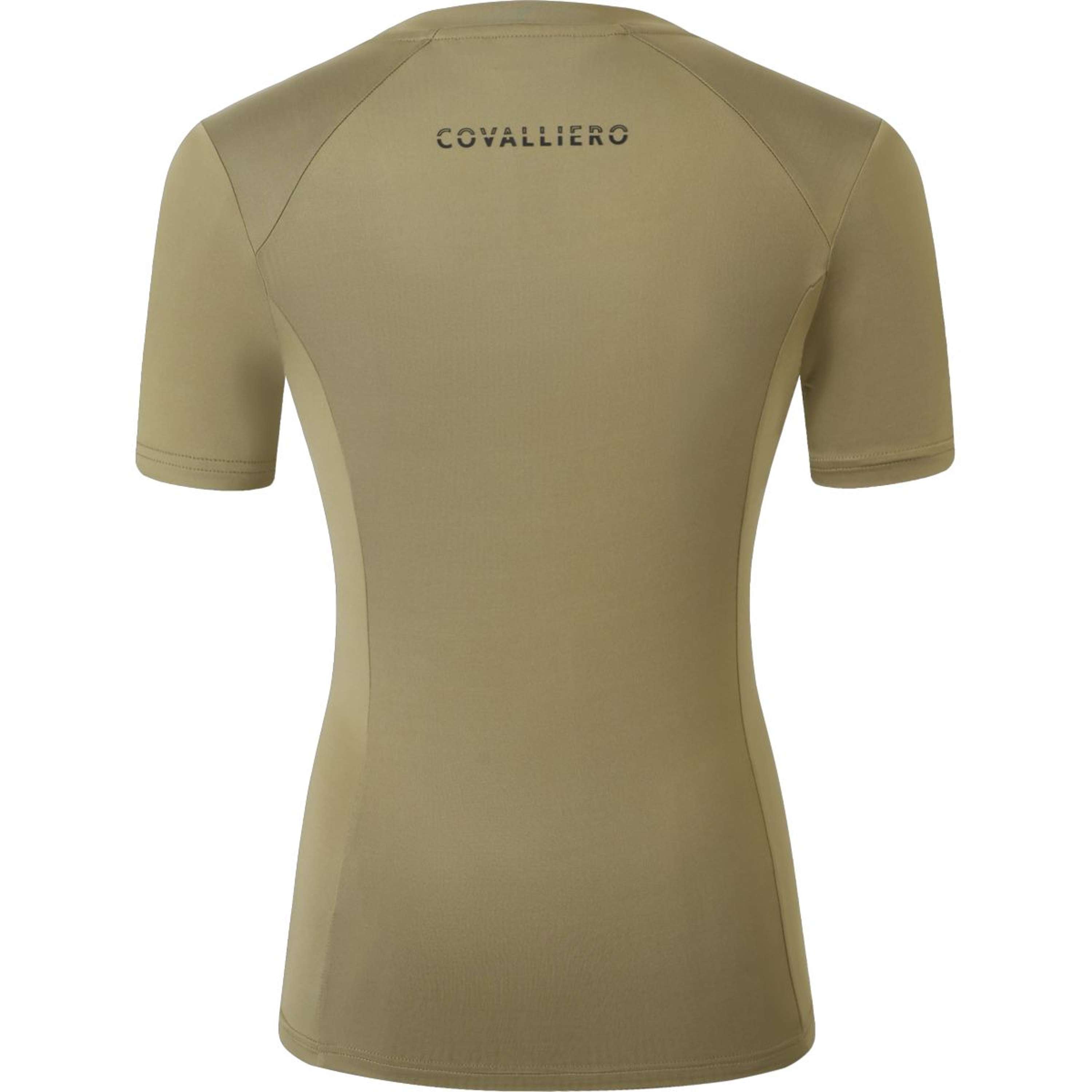 Covalliero T-Shirt SS26 Women Walnut