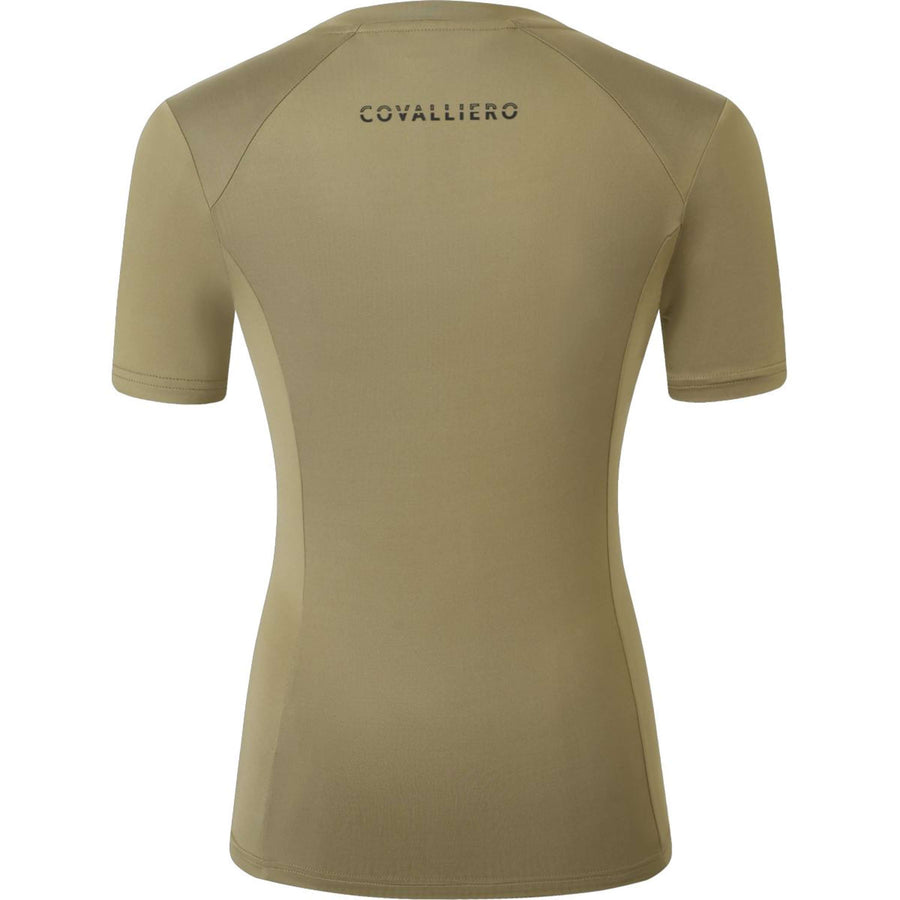 Covalliero T-Shirt SS26 Women Walnut