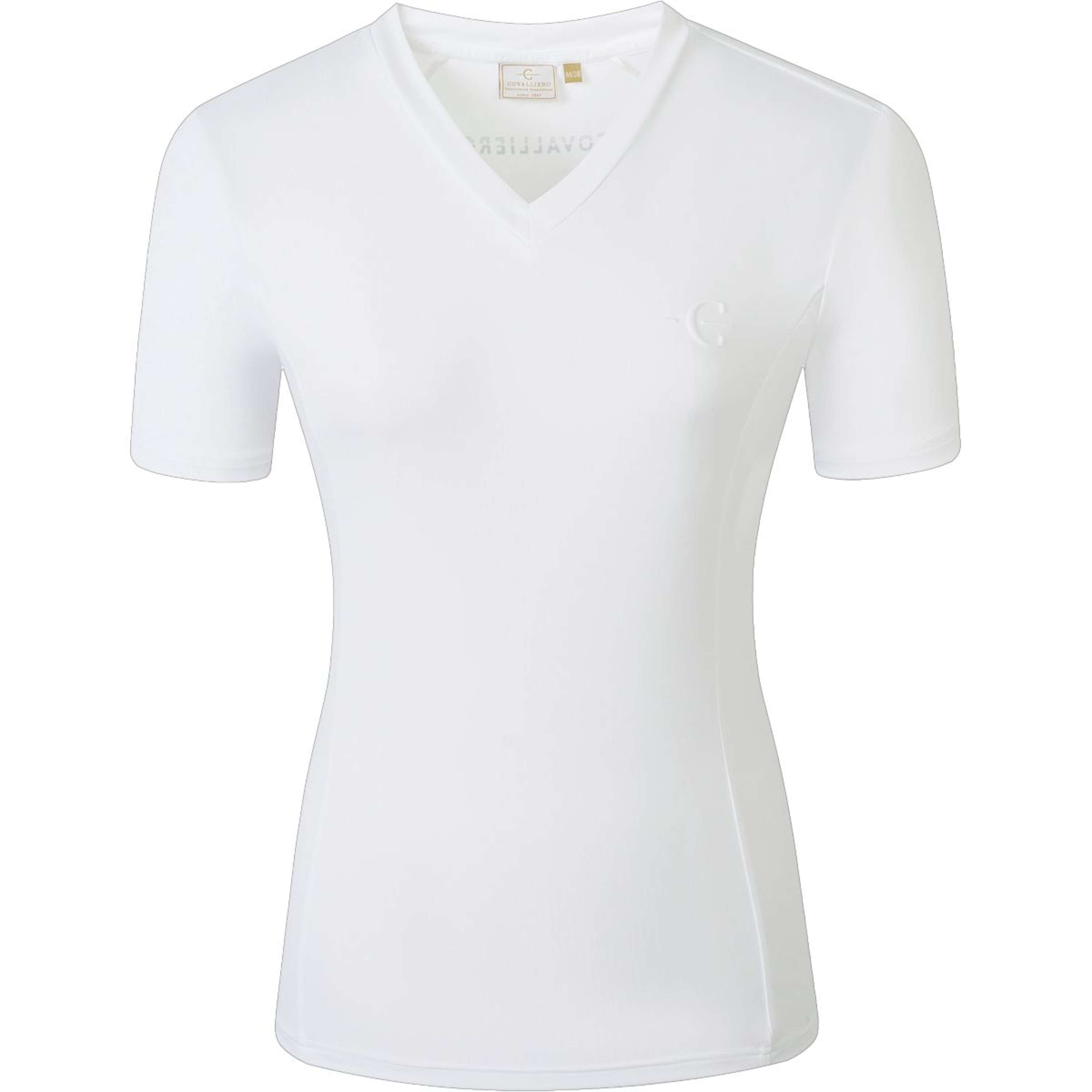 Covalliero T-Shirt SS26 Women White