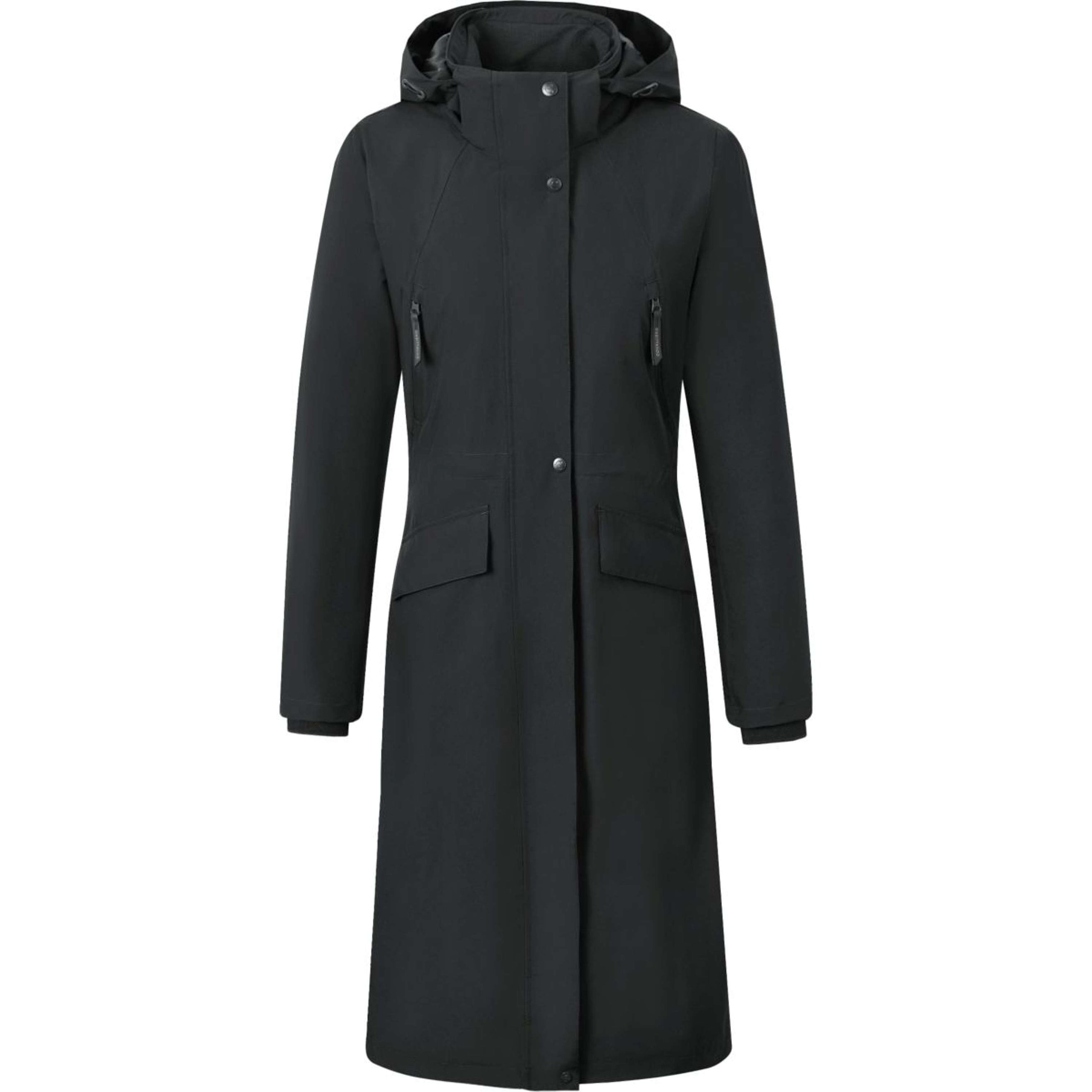 Covalliero Long Raincoat SS26 Women Black