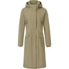 Covalliero Long Raincoat SS26 Women Walnut