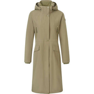 Covalliero Long Raincoat SS26 Women Walnut