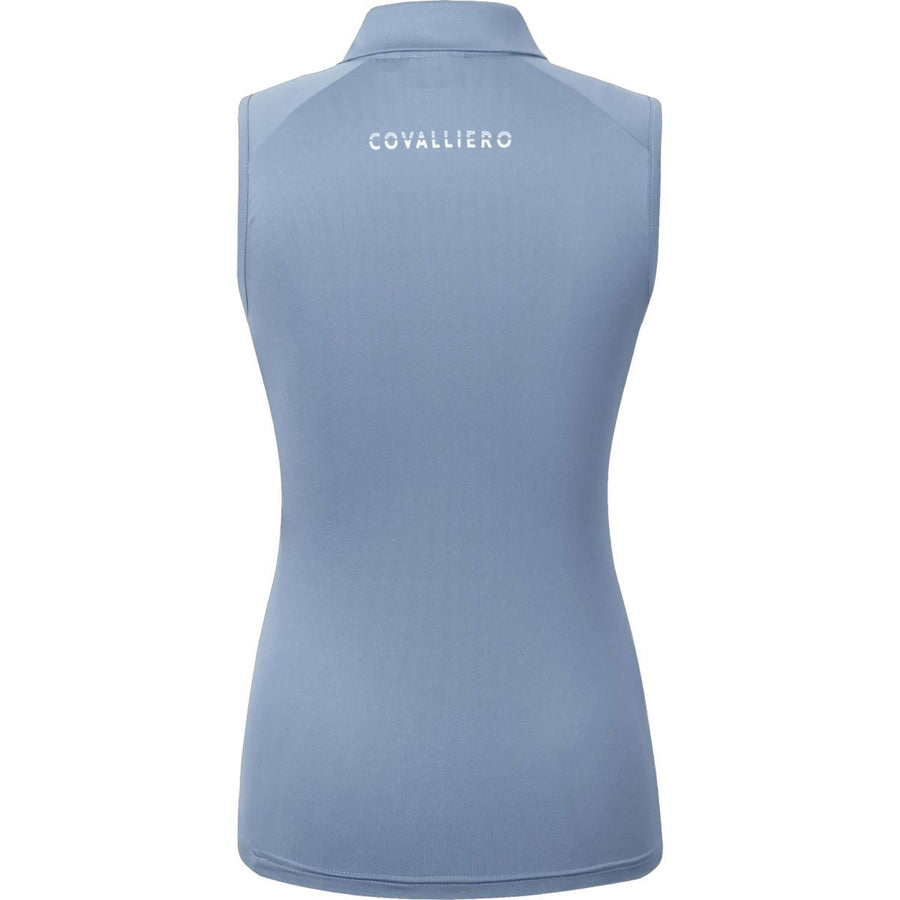 Covalliero Shirt SS26 Women Smoked Blue