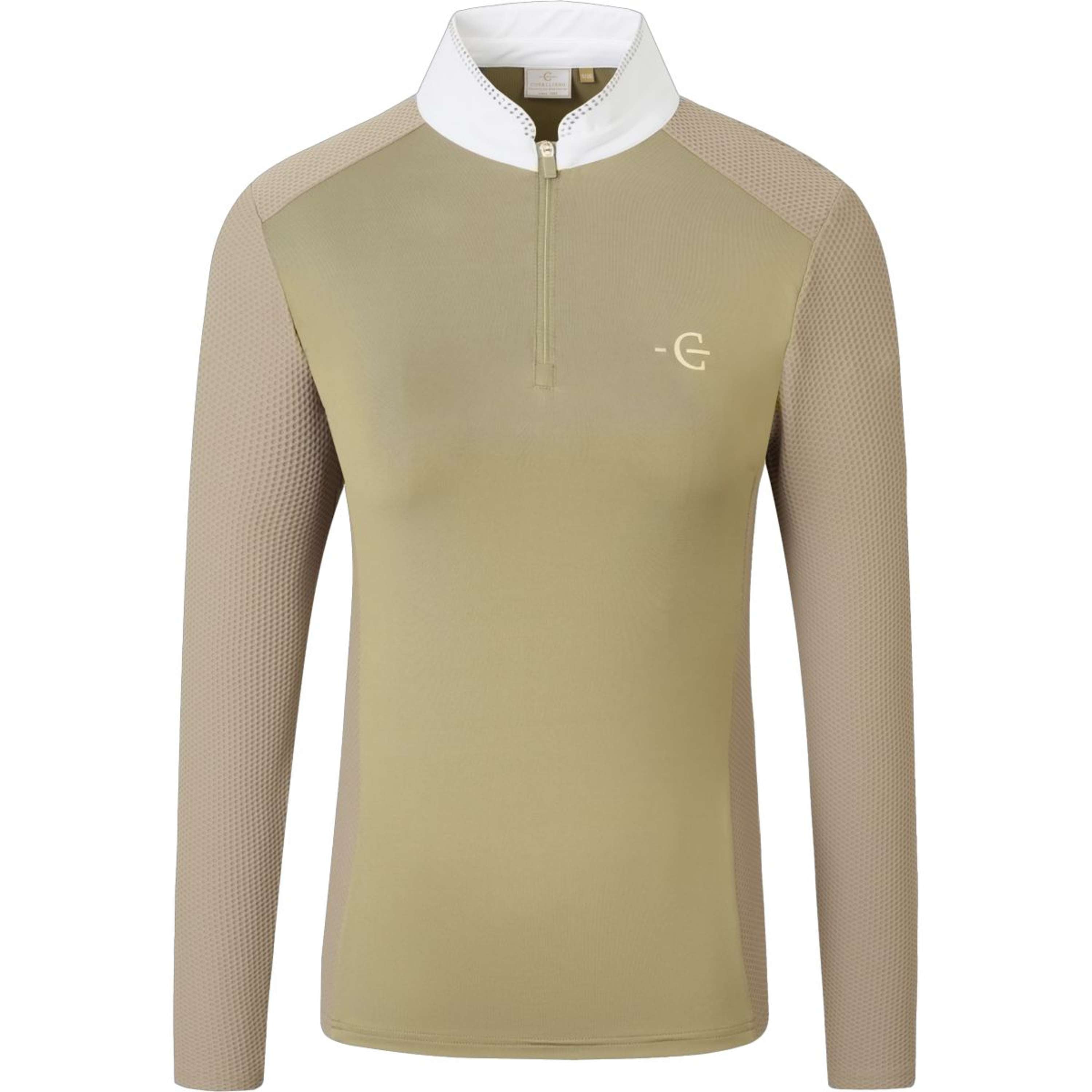 Covalliero Competition Shirt SS26 Women Long Sleeves Walnut