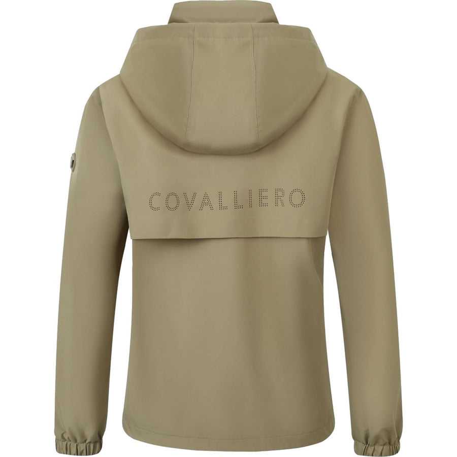 Covalliero Rain Coat SS26 Women Walnut