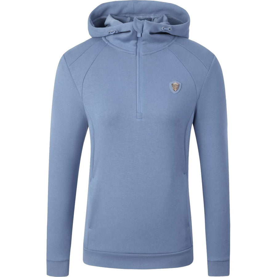Covalliero Hoodie SS26 Women Smoked Blue