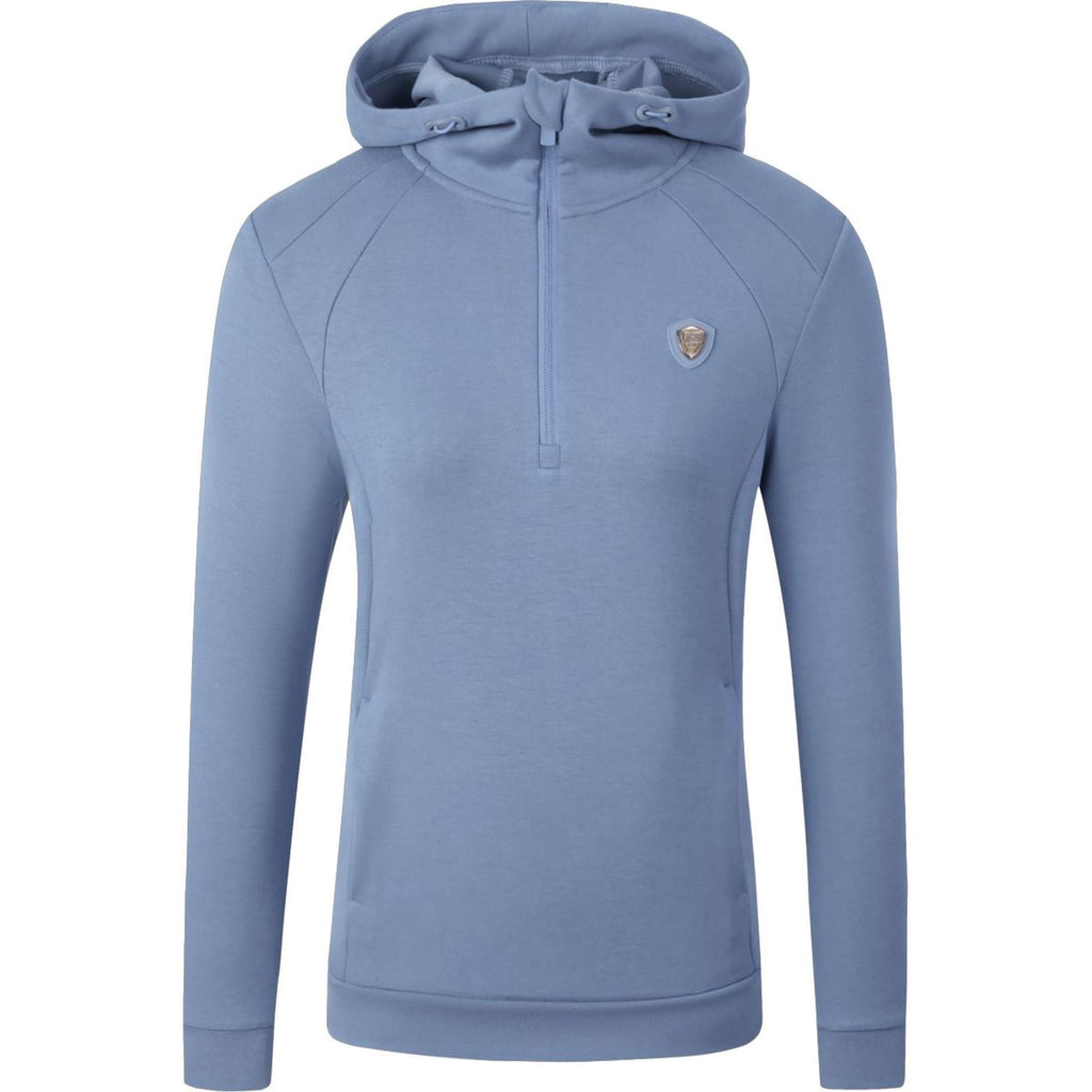 Covalliero Hoodie SS26 Women Smoked Blue