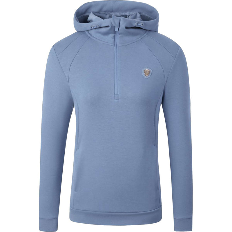 Covalliero Hoodie SS26 Women Smoked Blue