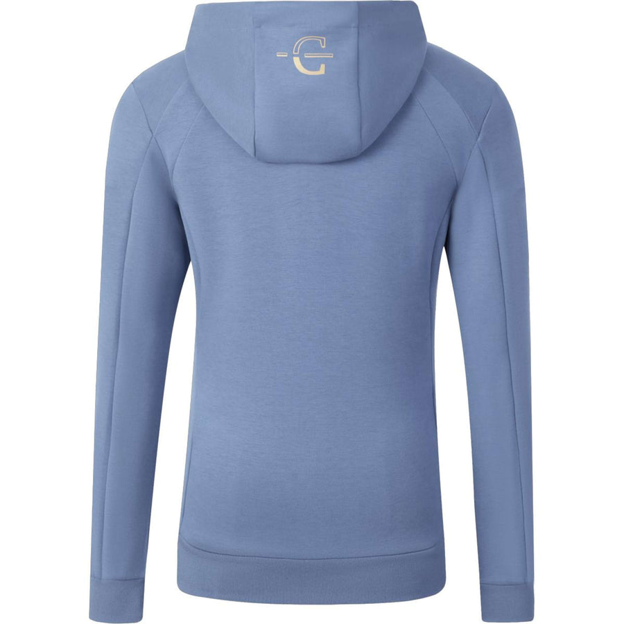 Covalliero Hoodie SS26 Women Smoked Blue