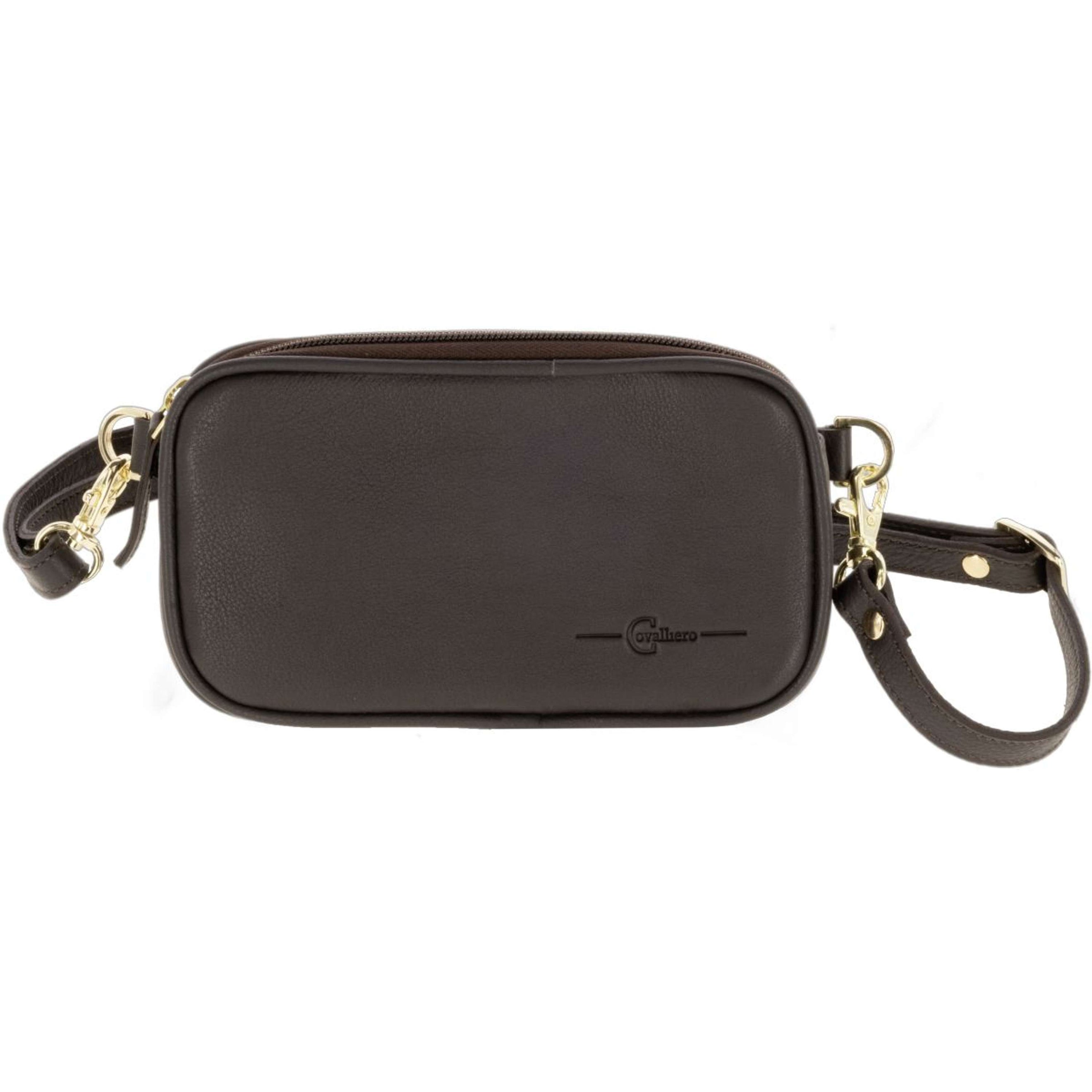 Covalliero Fanny Pack SS26 Dark brown