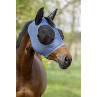Covalliero Fly Mask FinoStretch Smoked Blue