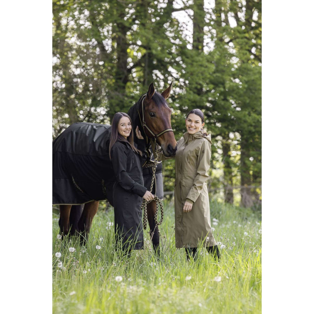 Covalliero Long Raincoat SS26 Women Black