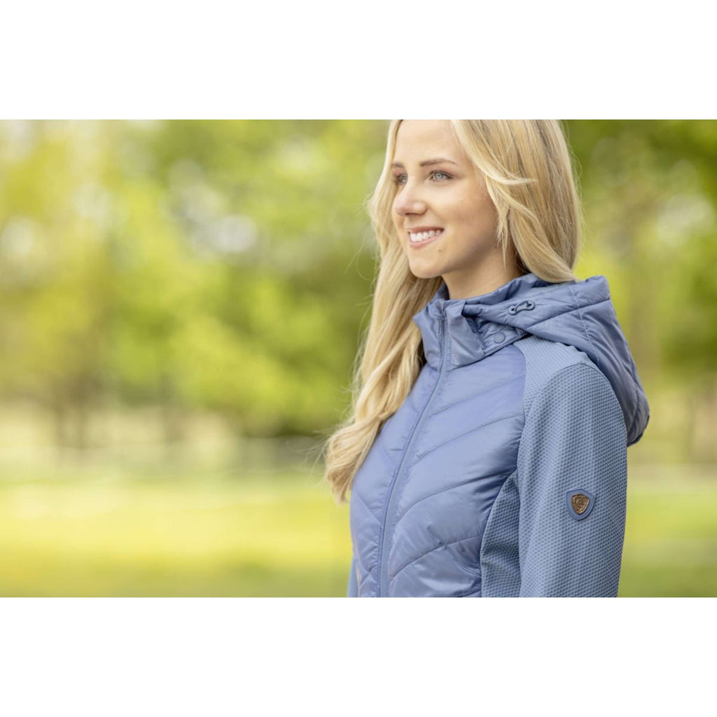 Covalliero Jacket SS26 Women Smoked Blue