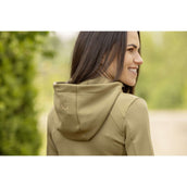 Covalliero Hoodie SS26 Women Walnut