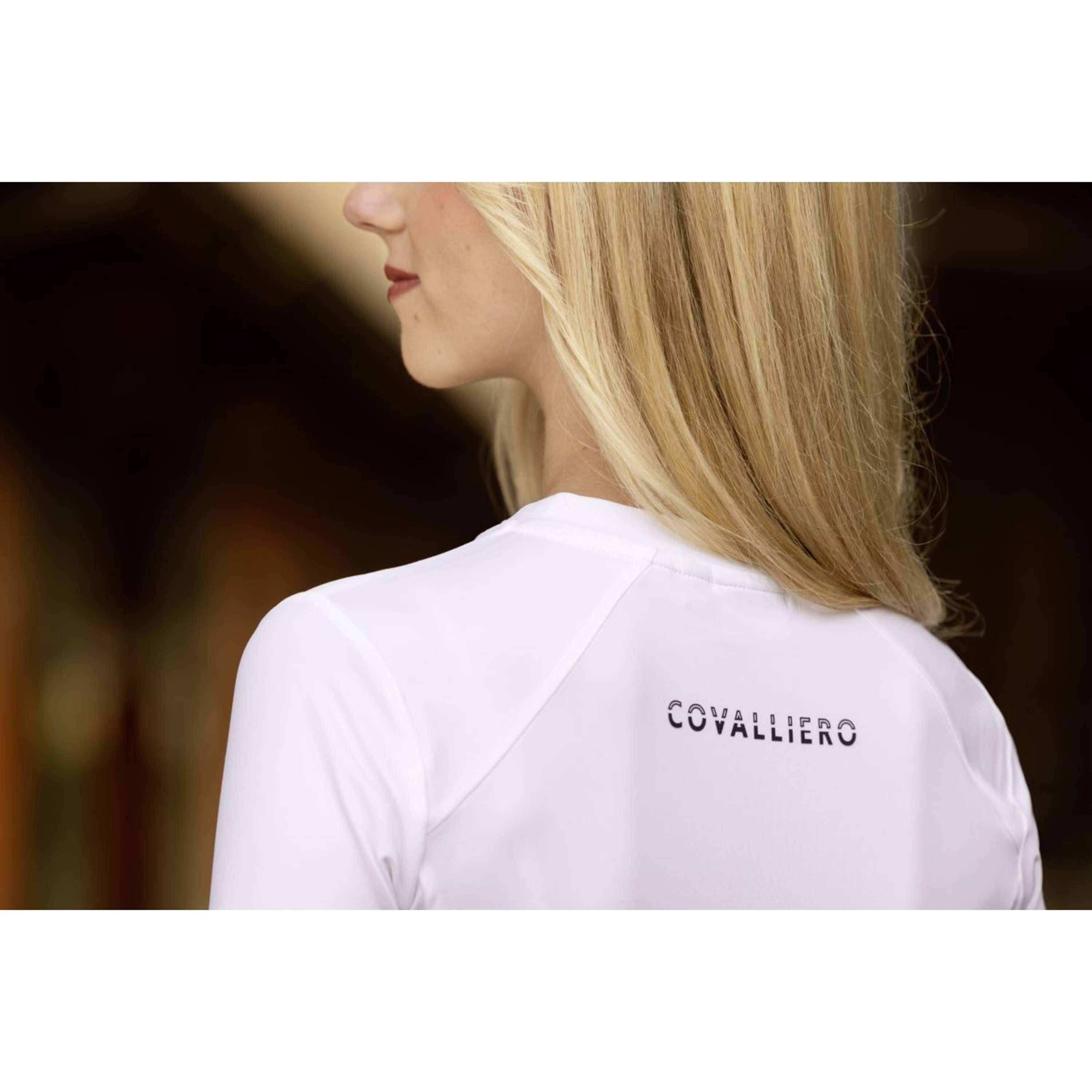 Covalliero T-Shirt SS26 Women White
