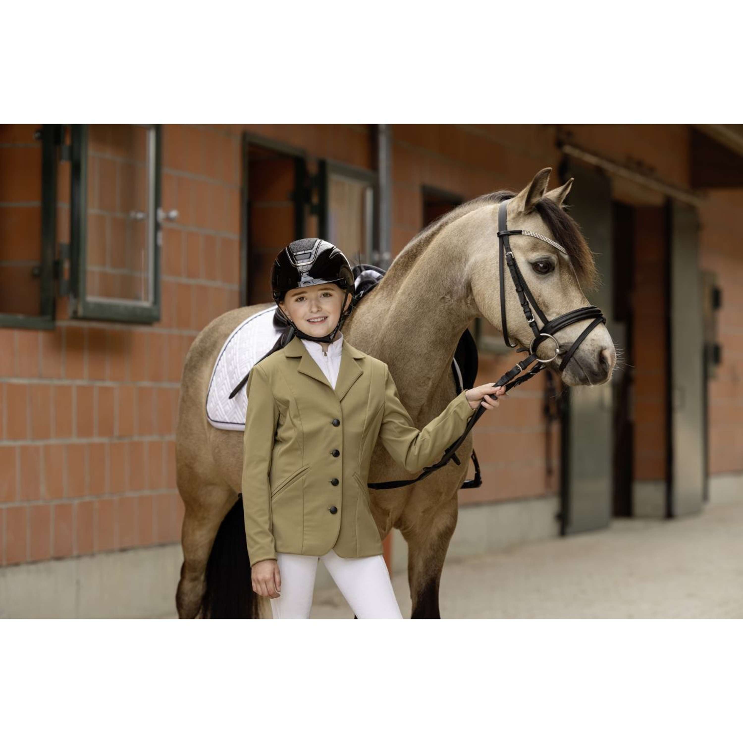 Covalliero Competition Jacket SS26 Children Walnut