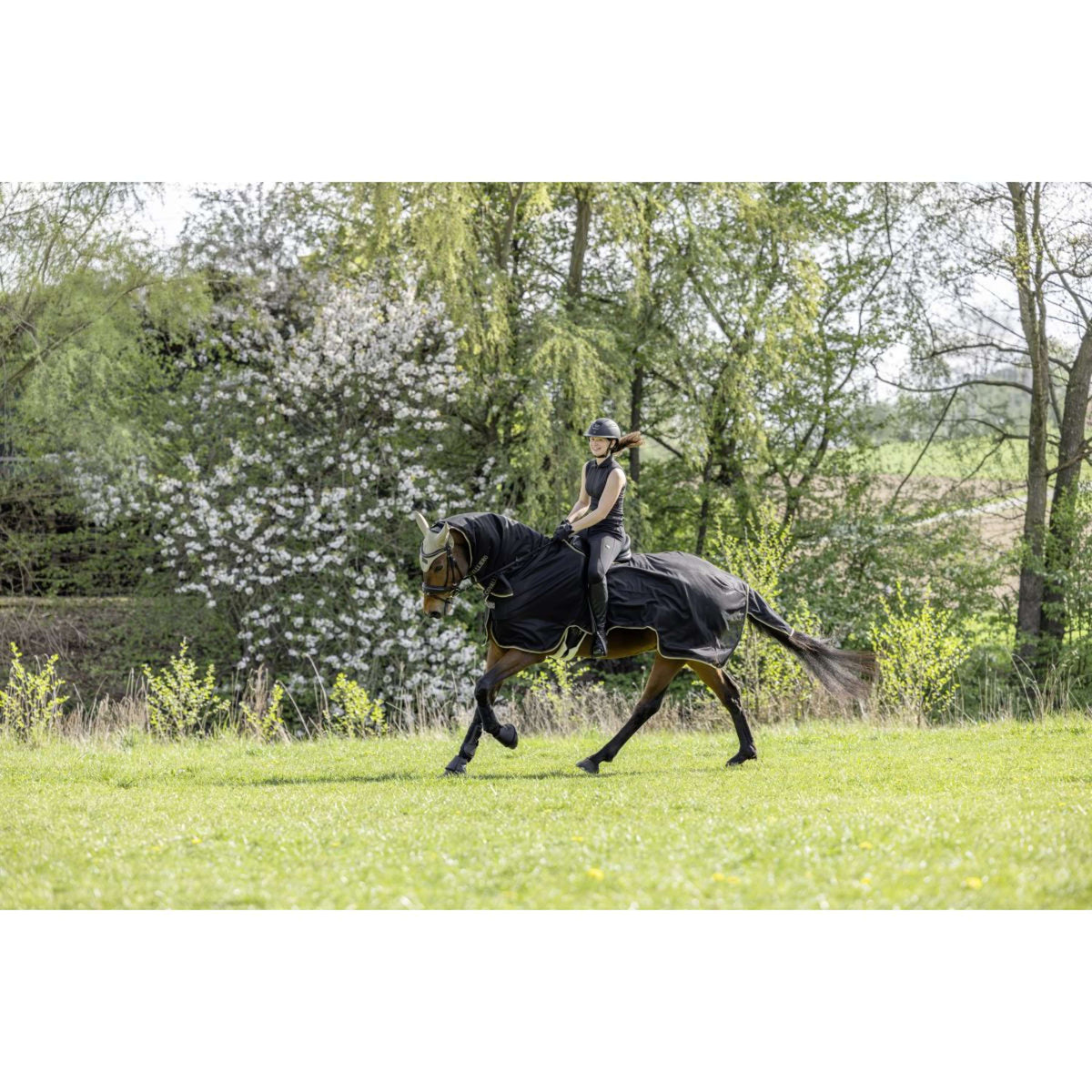 Covalliero Exercise Rug SS26 Black