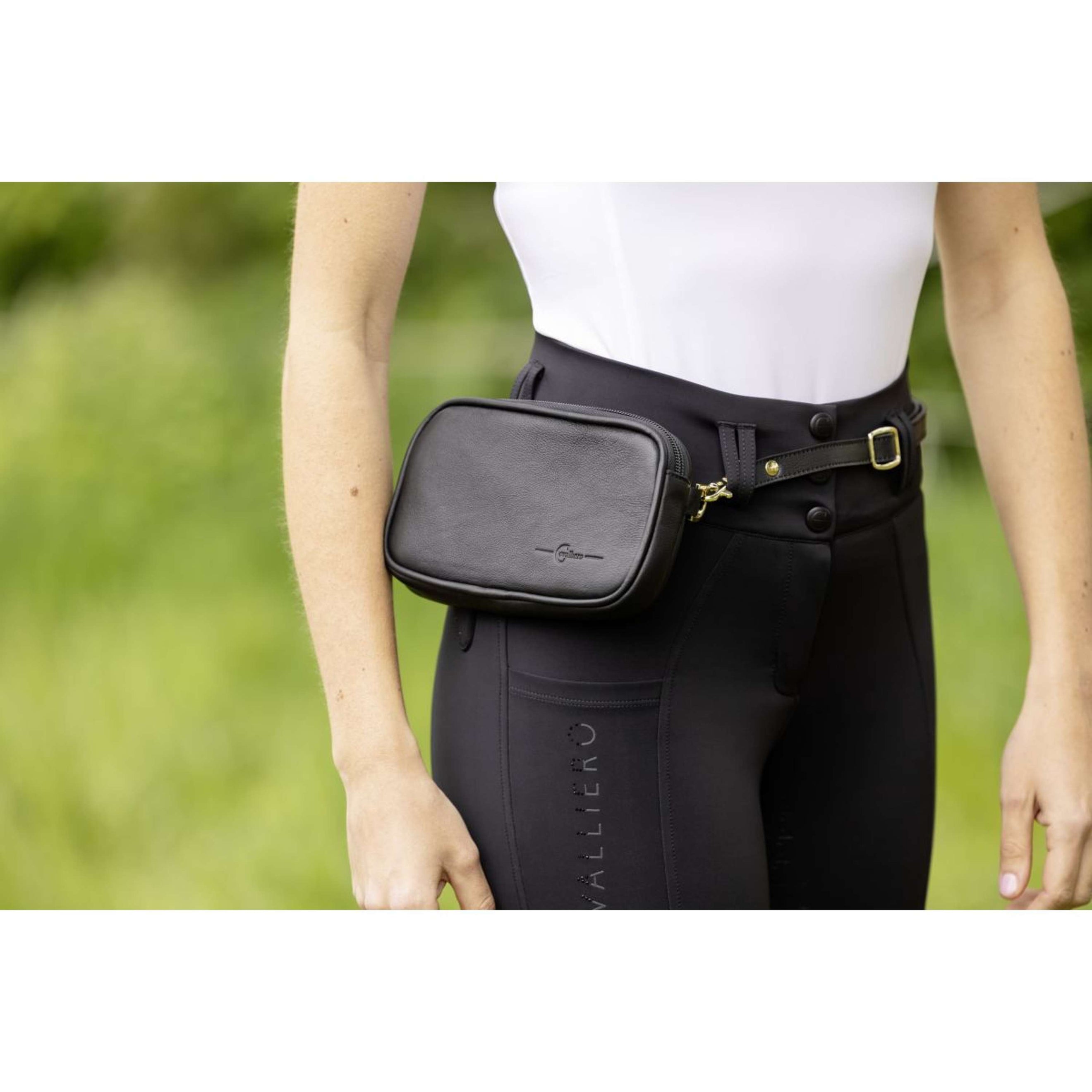 Covalliero Fanny Pack SS26 Black Covalliero Fanny Pack SS26 Black