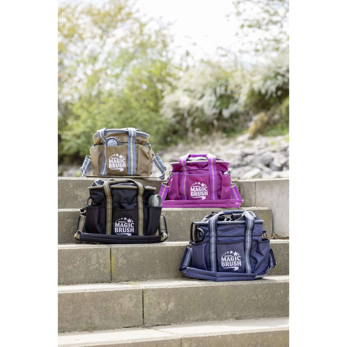 Covalliero Grooming Bag SS26 Smoked Blue