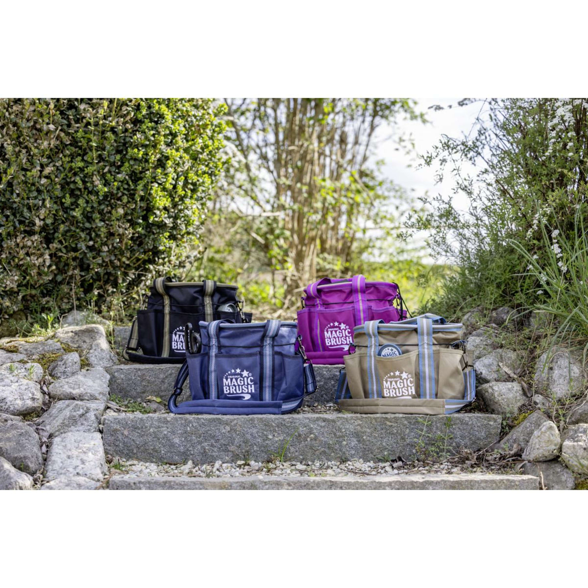 Covalliero Grooming Bag SS26 Smoked Blue