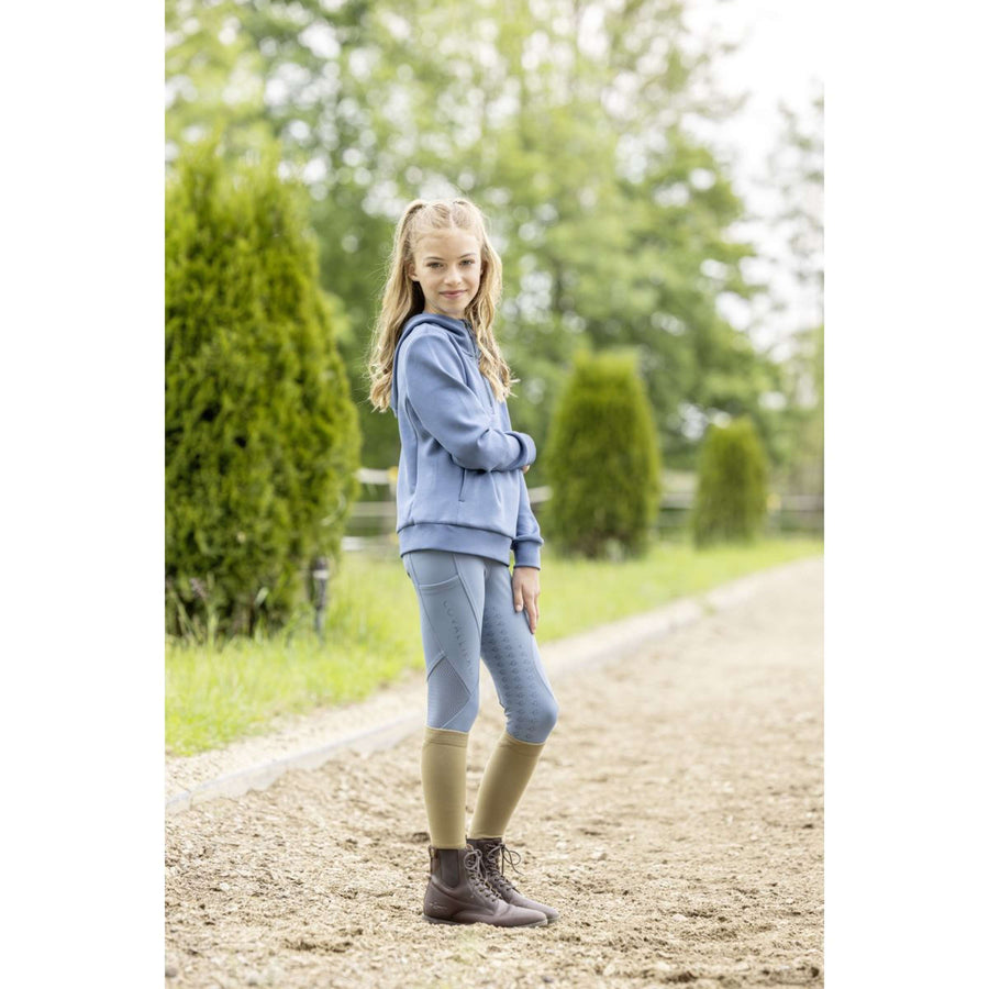 Covalliero Riding Legging Mesh SS26 Children Smoked Blue
