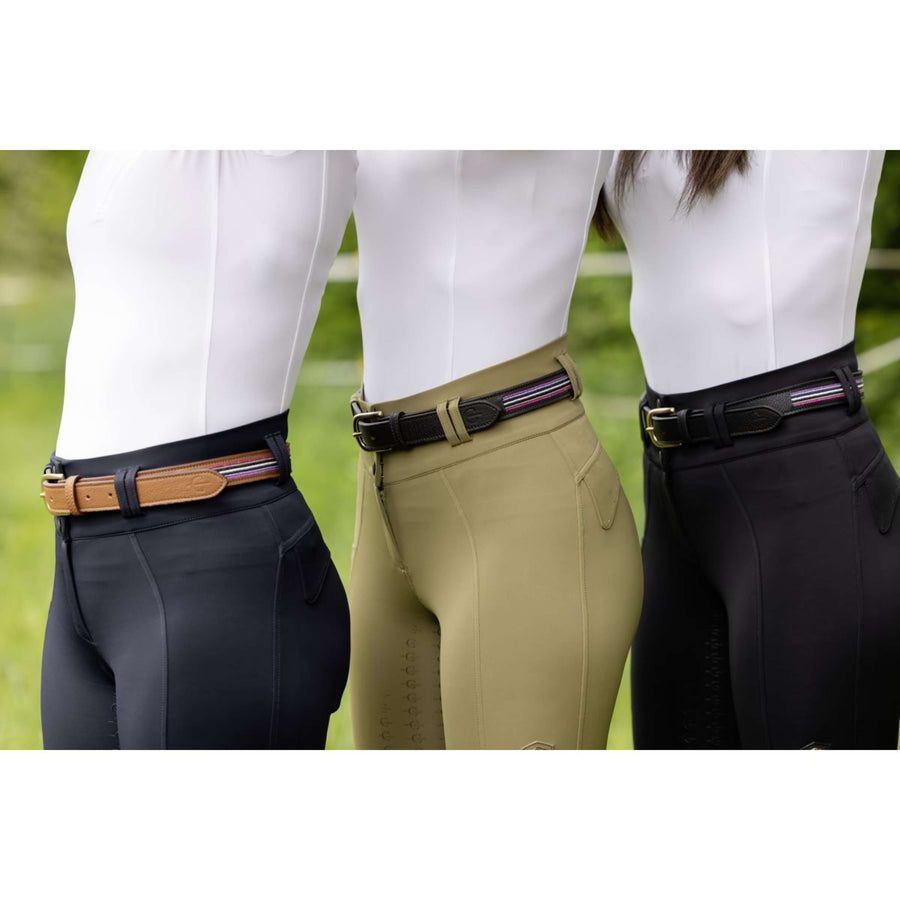 Covalliero Belt SS26 Dark brown