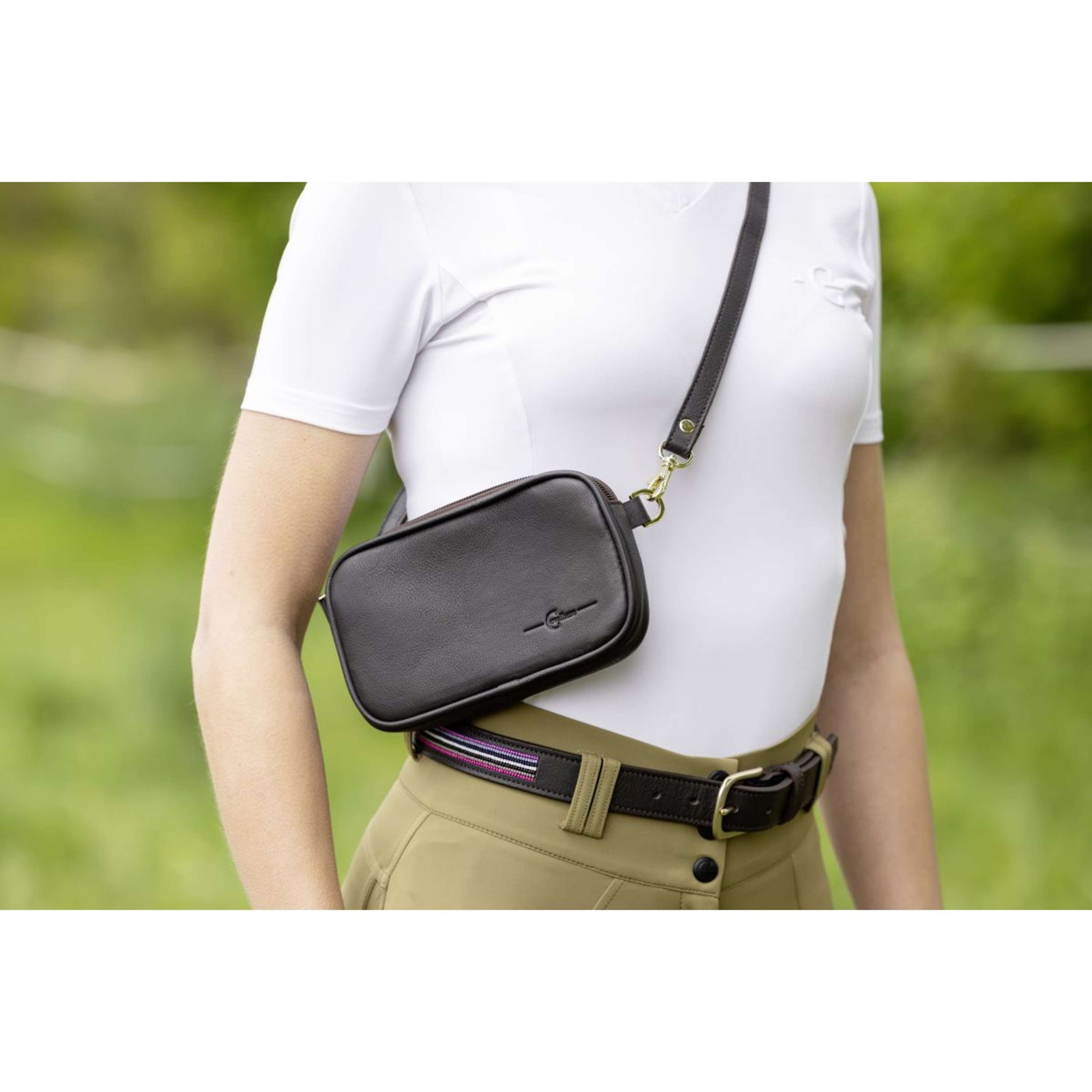 Covalliero Fanny Pack SS26 Dark brown Covalliero Fanny Pack SS26 Dark brown