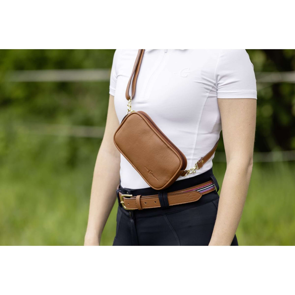 Covalliero Fanny Pack SS26 Cognac