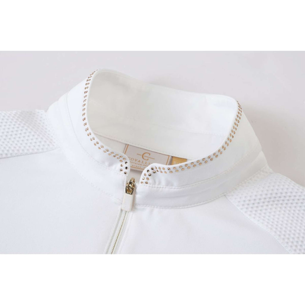 Covalliero Competition Shirt SS26 Women White